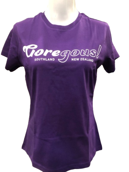 T Shirt Goregous! Purple