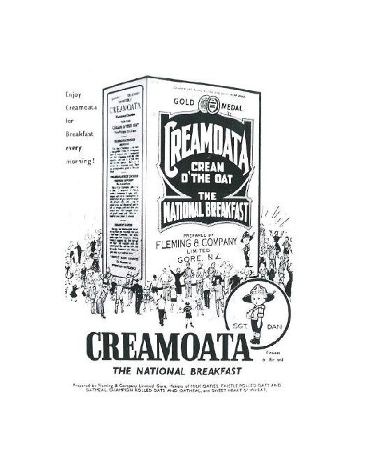 Sergeant Dan "The National Breakfast Box" Postcard