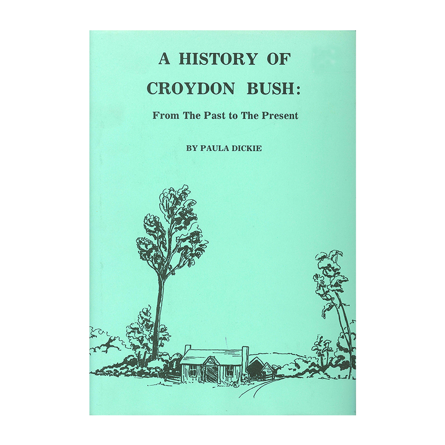 Book; A History of Croydon Bush