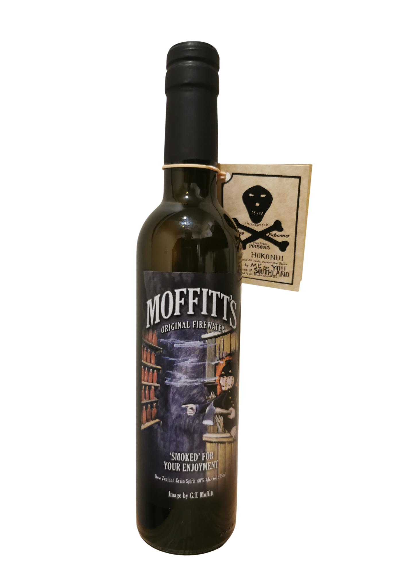 375ml Moonshine Moffitt's Original Firewater Hokonui