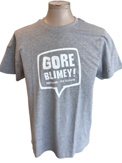 T Shirt Gore Blimey Light Grey