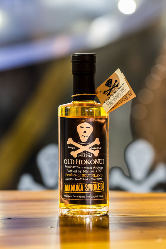 250ml Old Manuka Smoked Moonshine