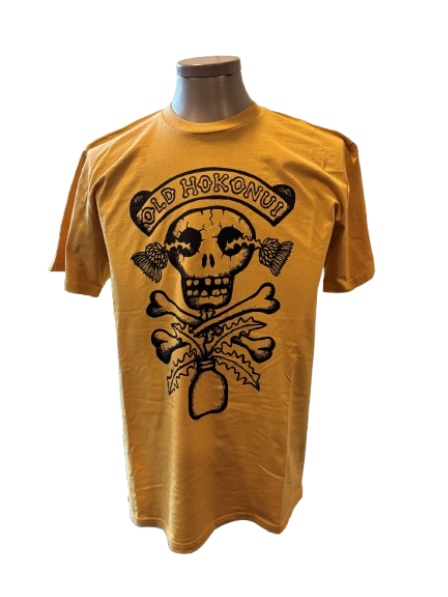 T Shirt Unisex Reg Mombassa Mustard