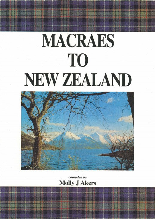 Book; Macraes To New Zealand