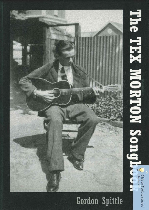The Tex Morton Songbook